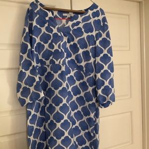 Print cotton dress